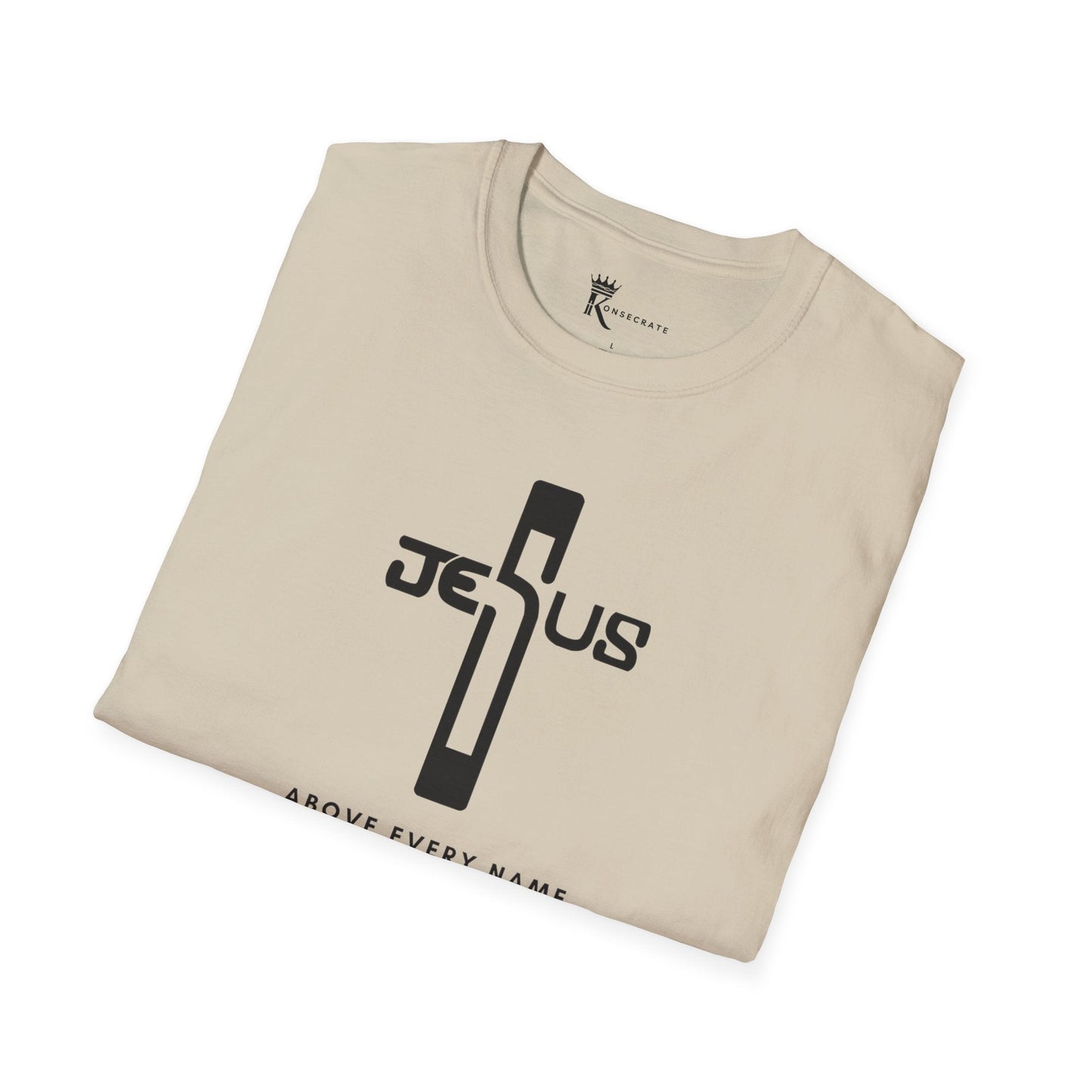 Jesus Above Every Name Tee – Konsecrate Collection