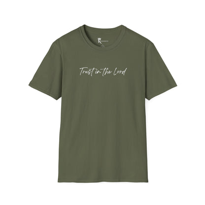 Trust In The Lord White T-Shirt – Love Thy Neighbor Collection