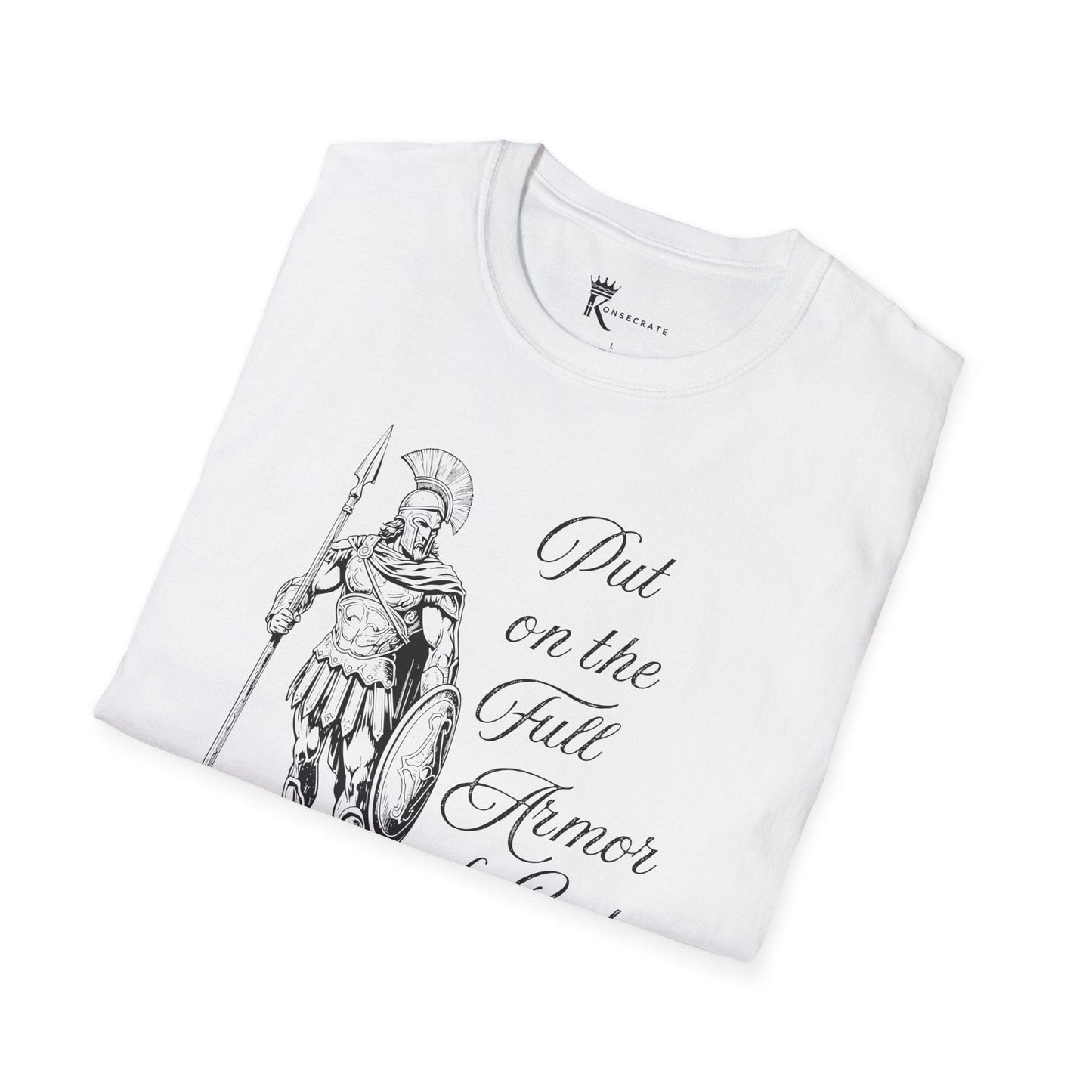 Put On The Full Armor Tee – Bold Faith Collection