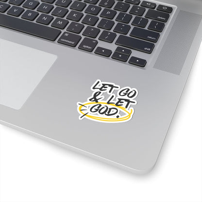 Let Go & Let God Sticker – Accessories