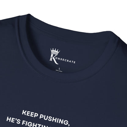 Keep Pushing - Exodus 14:14 T-Shirt – Love Thy Neighbor Collection