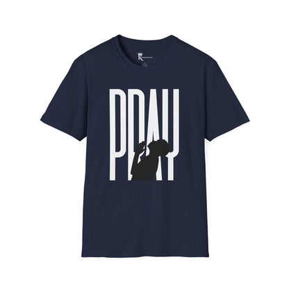 Pray White T-Shirt  – Bold Faith Collection