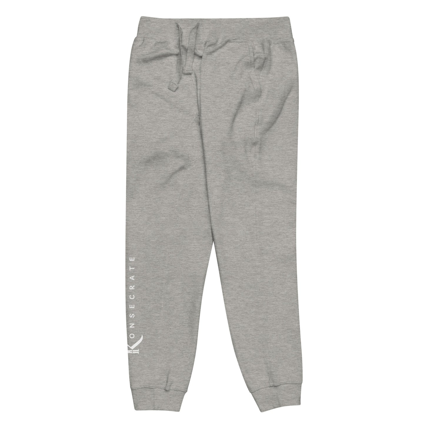 left view of carbon grey Konsecrate Signature Jogger 
