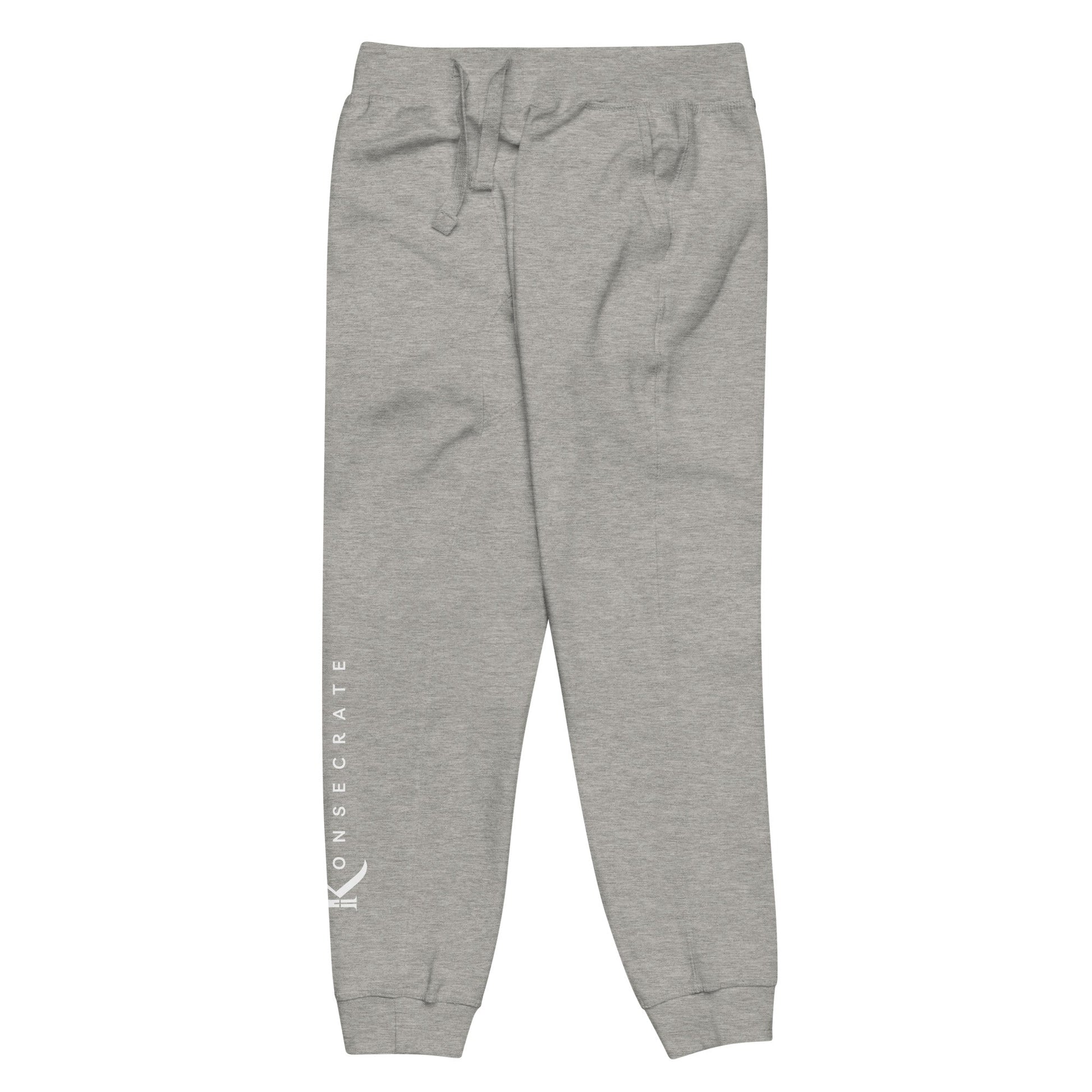 left view of carbon grey Konsecrate Signature Jogger 