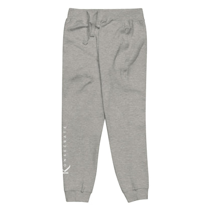 left view of carbon grey Konsecrate Signature Jogger 