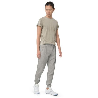right view of man wearing carbon grey Konsecrate Signature Jogger 