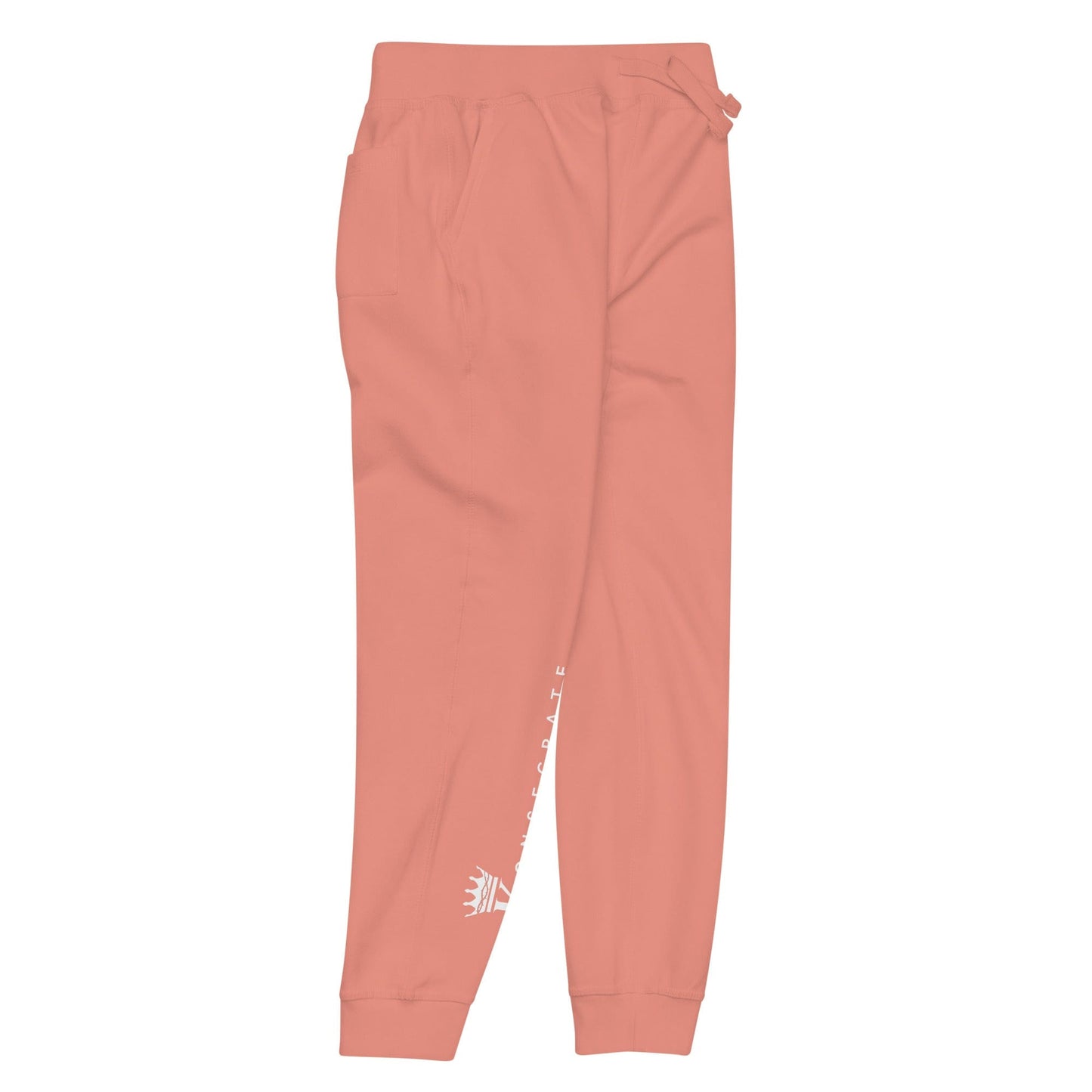 Right view of Dusty Rose Konsecrate Signature Jogger 