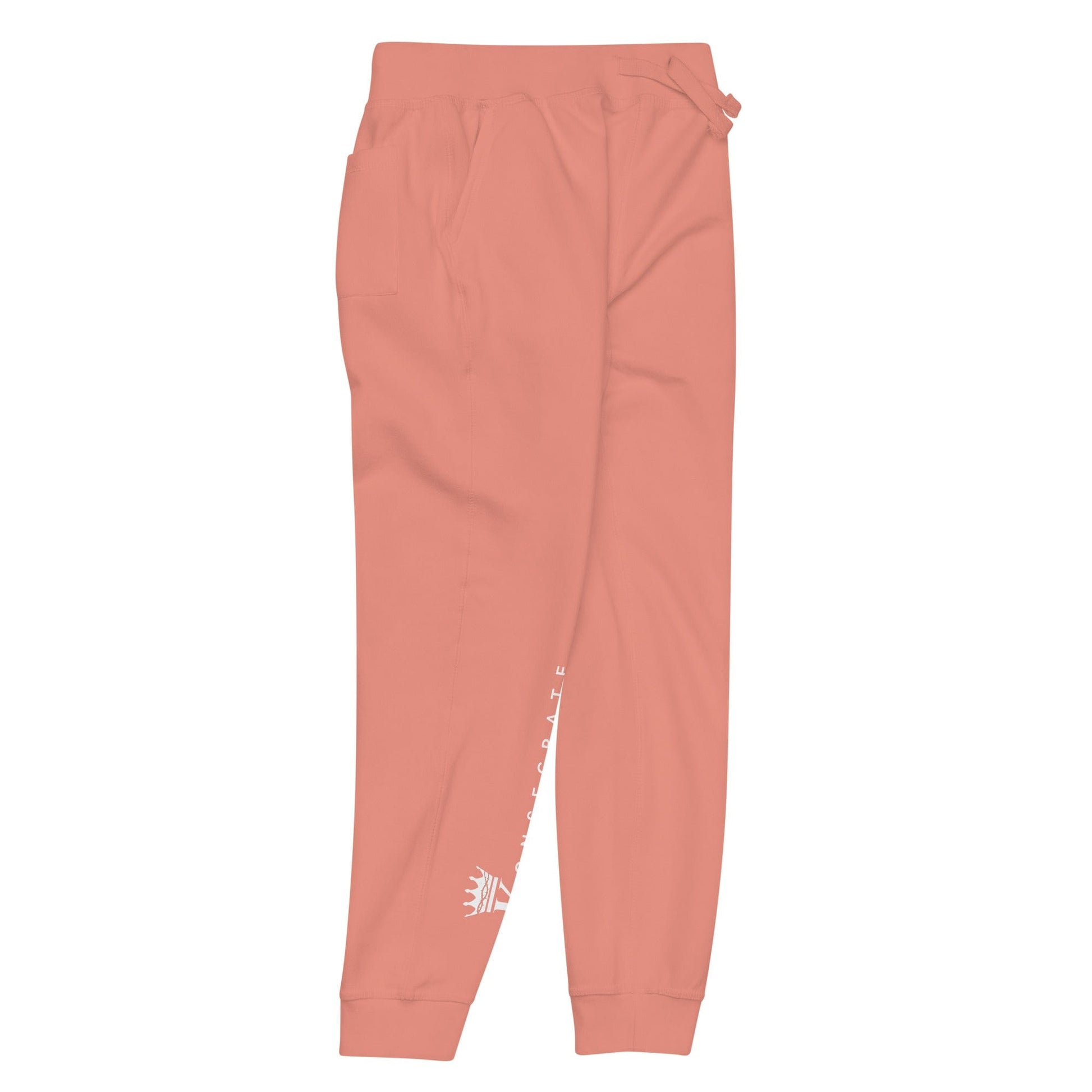 Right view of Dusty Rose Konsecrate Signature Jogger 