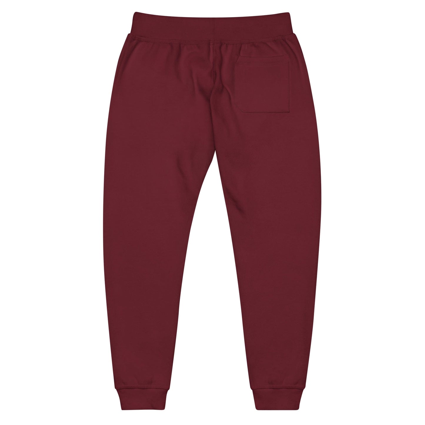 Back view of Maroon Konsecrate Signature Jogger 