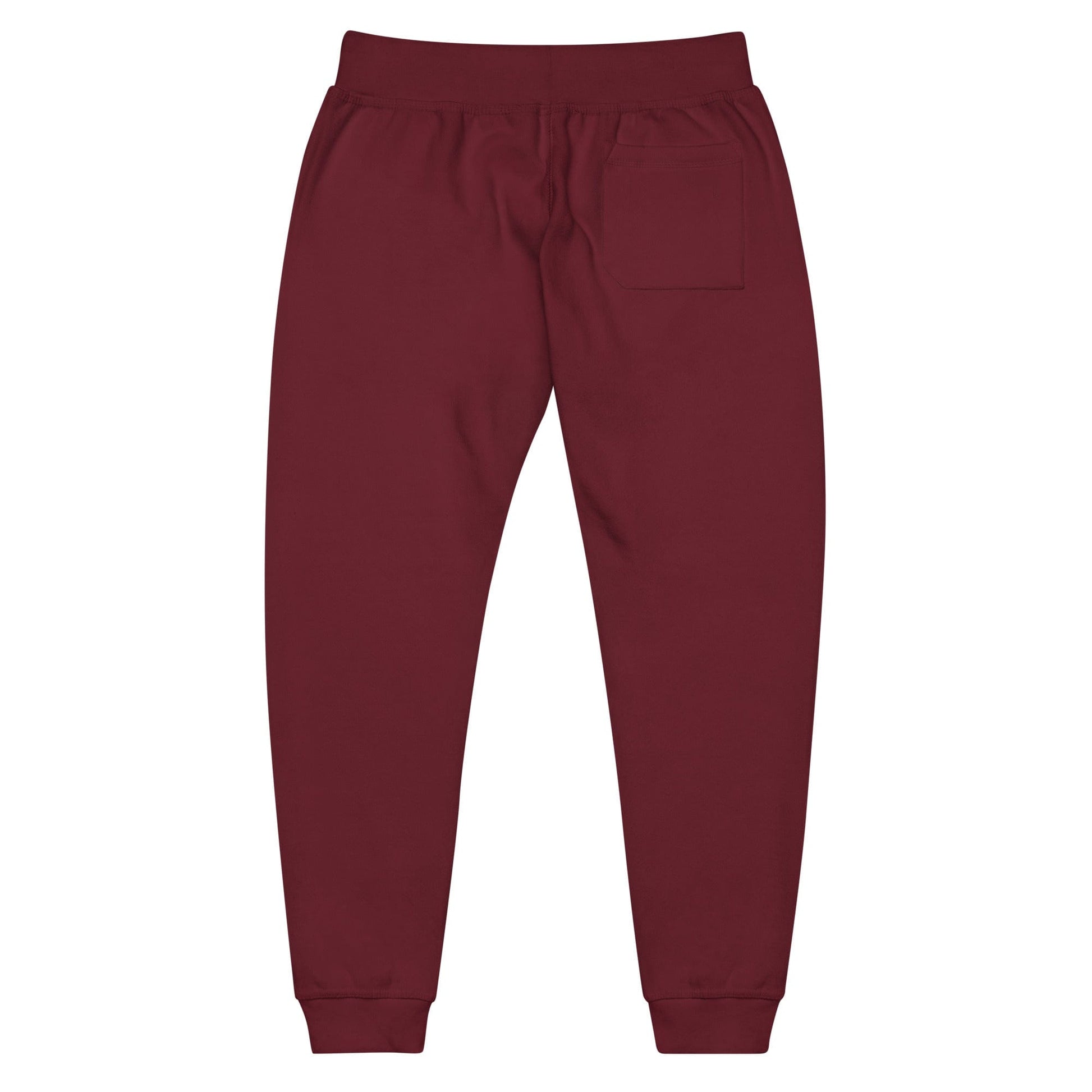 Back view of Maroon Konsecrate Signature Jogger 