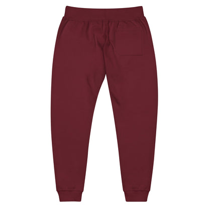 Back view of Maroon Konsecrate Signature Jogger 