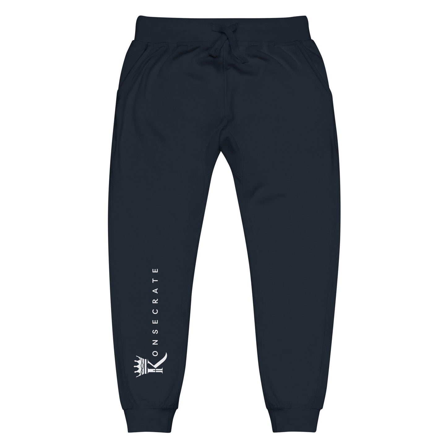 Front view of Navy Blazer Konsecrate Signature Jogger 